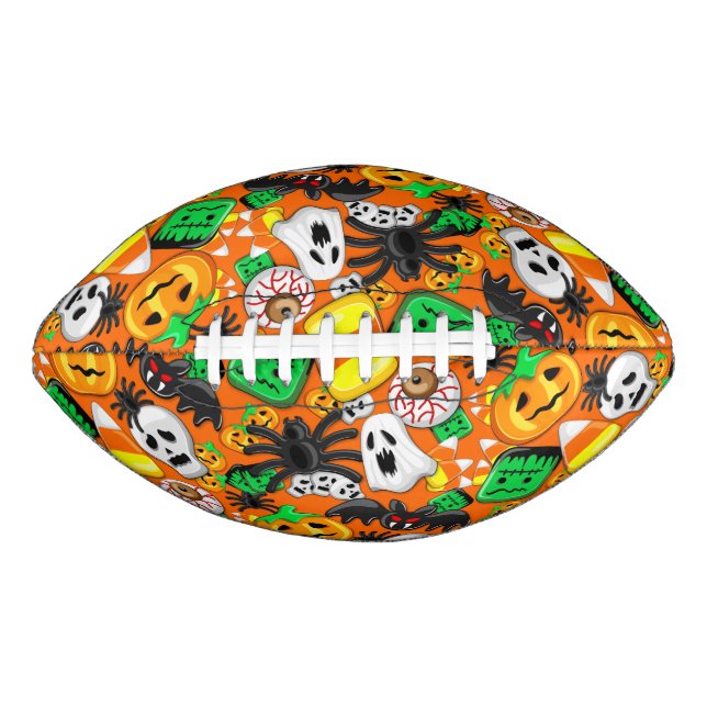 Halloween Spooky Candies Party    American Football (Front)