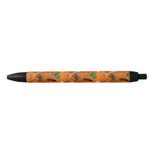 Halloween Spooky Candies Party     Black Ink Pen