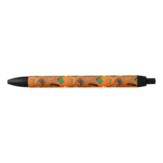 Halloween Spooky Candies Party     Black Ink Pen (Front)