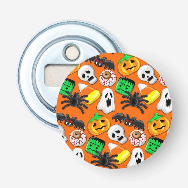 Halloween Spooky Candies Party     Bottle Opener (Front)