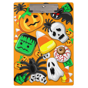 Halloween Spooky Candies Party   Clipboard