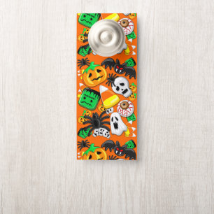 Halloween Spooky Candies Party Door Hanger
