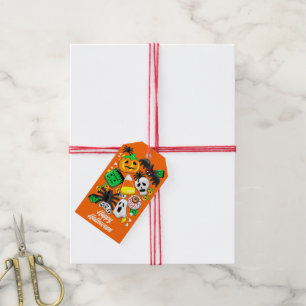 Halloween Spooky Candies Party     Gift Tags