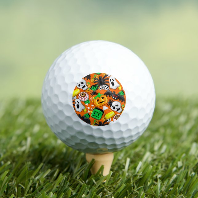 Halloween Spooky Candies Party    Golf Balls (Insitu Tee)