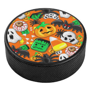 Halloween Spooky Candies Party    Hockey Puck