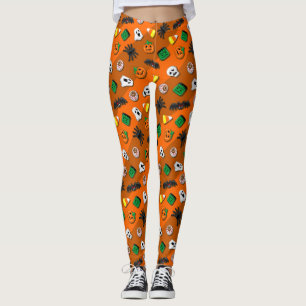 Halloween Spooky Candies Party      Leggings