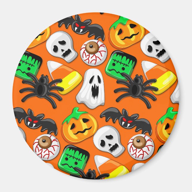 Halloween Spooky Candies Party     Magnet (Front)
