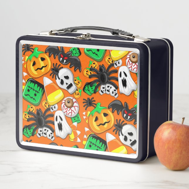 Halloween Spooky Candies Party    Metal Lunch Box (In Situ)