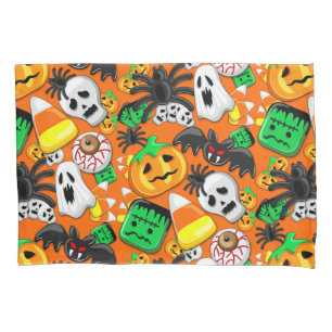 Halloween Spooky Candies Party    Pillowcase
