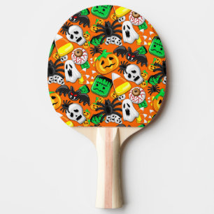Halloween Spooky Candies Party    Ping Pong Paddle