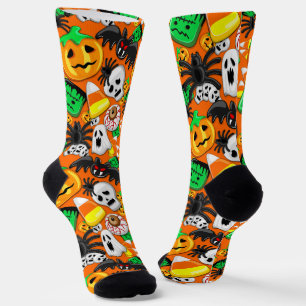 Halloween Spooky Candies Party    Socks