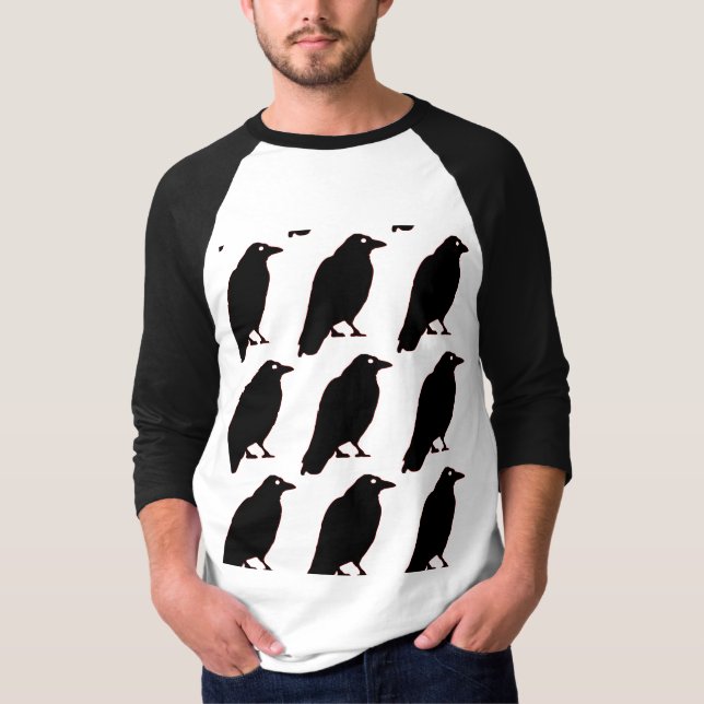Halloween Spooky Crows! T-Shirt (Front)