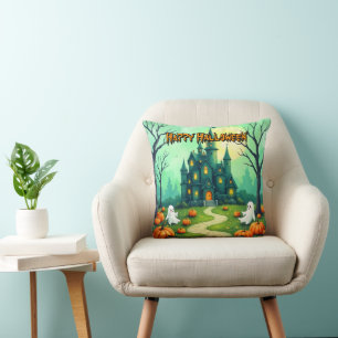 Halloween Spooky Cute Modern Collection Cushion