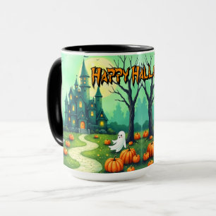 Halloween Spooky Cute Modern Collection Mug