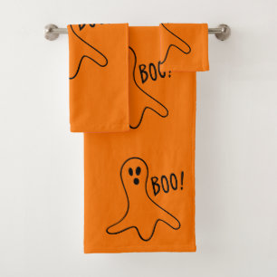 Halloween Spooky Ghost 4Joey Bath Towel Set