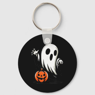 Halloween Spooky Ghost Halloween Costumes Key Ring
