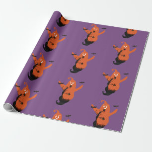 Halloween Spooky Ghost Wrapping Paper