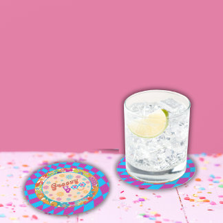 Halloween Spooky Groovy Party Coasters