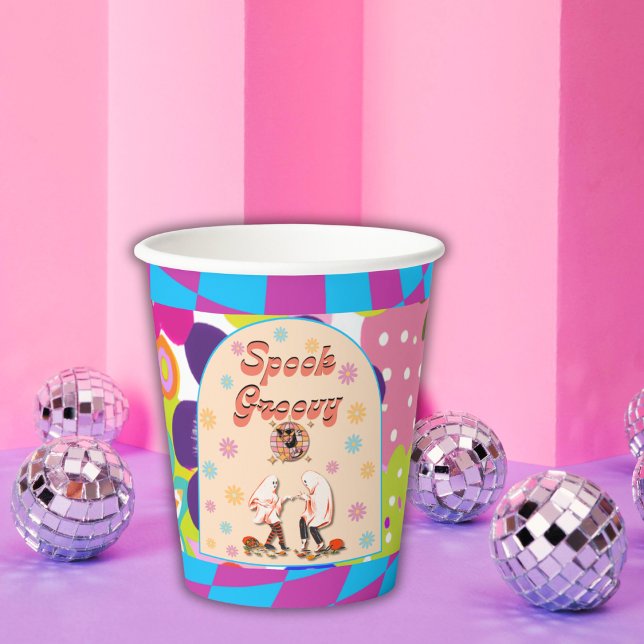 Halloween Spooky Groovy Party Cups (Creator Uploaded)