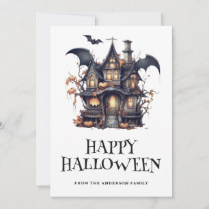 Halloween Spooky Holiday Card