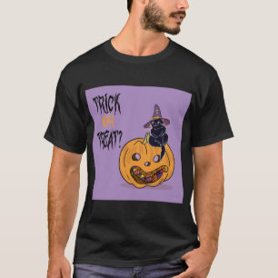 Halloween Spooky Horror Cute Scary Trick or Treat T-Shirt