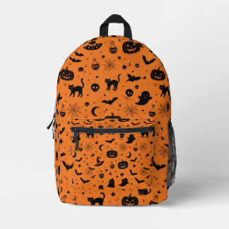 Halloween Spooky Icons Backpack