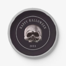 Halloween Spooky Metal Skull Custom