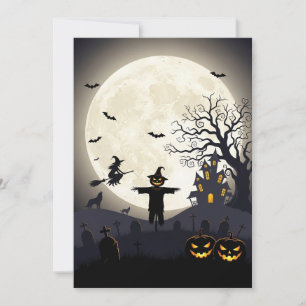Halloween Spooky Night Invitation