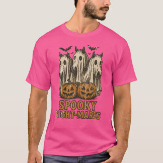 Halloween Spooky Night-Mares Horse T-Shirt