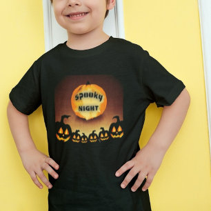 Halloween Spooky Night Pumpkins T-Shirt