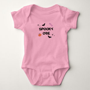 Halloween Spooky One Birthday  Baby Bodysuit