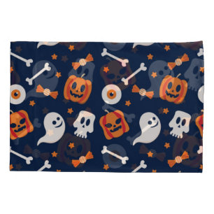 Halloween Spooky pattern Pillowcase