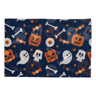 Halloween Spooky pattern Pillowcase
