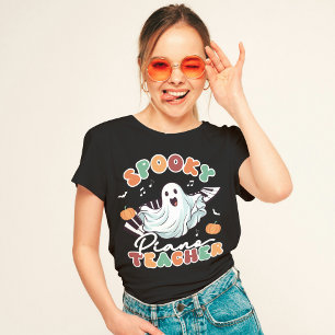 Halloween Spooky Piano Teacher Music T-Shirt