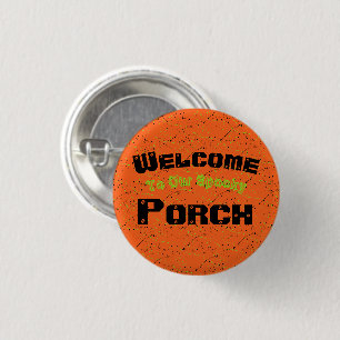 Halloween / Spooky Porch / 3 Cm Round Badge