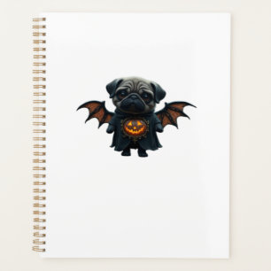 Halloween Spooky Pug Classic T-Shirt Planner