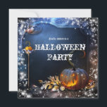 Halloween Spooky Pumpkin Magic Party Invitation<br><div class="desc">Halloween Spooky Pumpkin Magic Party Invitation.</div>