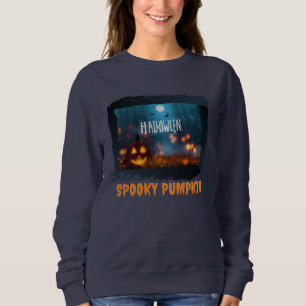 HALLOWEEN SPOOKY PUMPKIN SWEATSHIRT