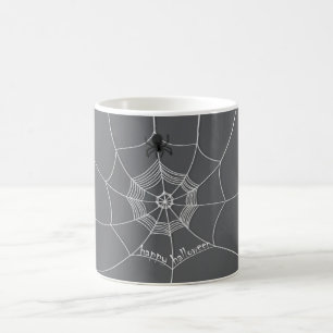 Halloween Spooky Scary Cute Spider Web Coffee Mug