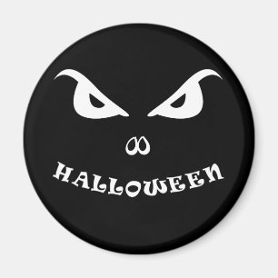 Halloween spooky scary face magnet