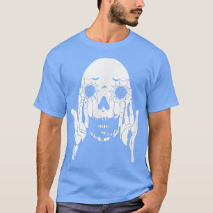Halloween Spooky Scary Ghost Phantom Creepy Spoopy T-Shirt
