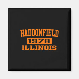 Halloween Spooky Scary Haddonfield Illinois Hallow Magnet
