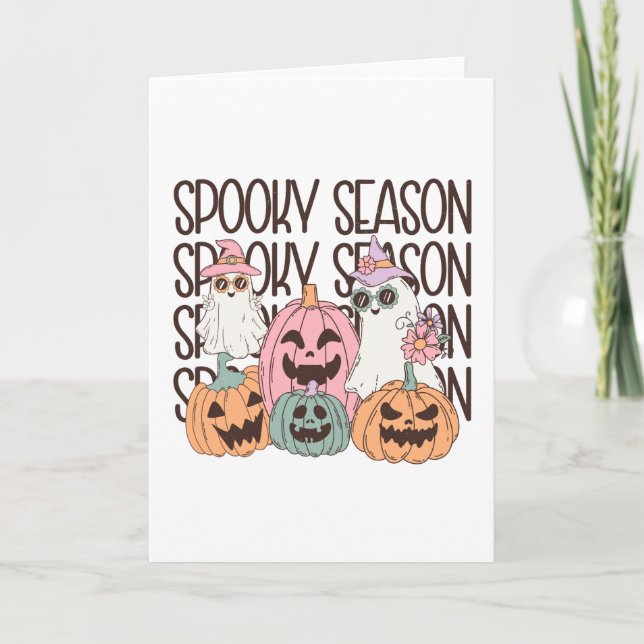 Halloween Spooky Season Card (Front)