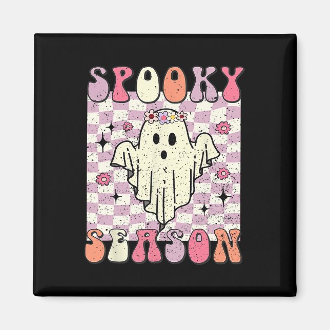 Halloween Spooky Season  Magnet (Front)