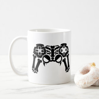 Halloween Spooky Skeleton Gamer Controller Gaming Coffee Mug