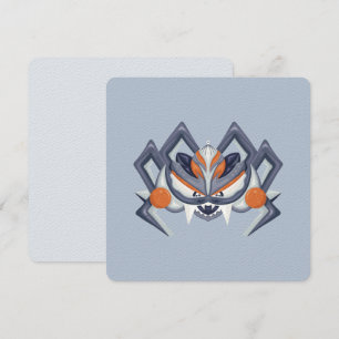 Halloween Spooky Spider / King of Pumpkin Invitation