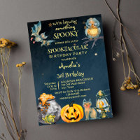 Halloween spooky spooktacular birthday party