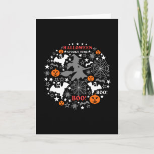 Halloween Spooky Time Card