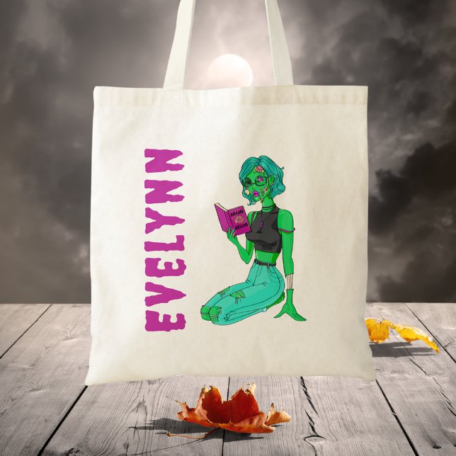 Halloween Spooky Trick or Treat  Tote Bag (Creator Uploaded)