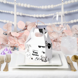 Halloween Sppoky One First Birthday party Favour Box